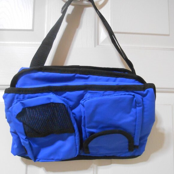 NEW Sunset Sation Hotel Casino Cooler zipper tote bag adjustable strap X pockets - Picture 5 of 16